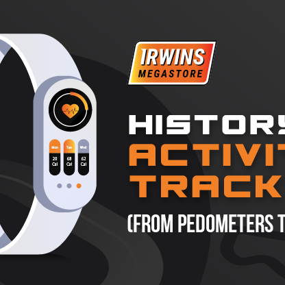 History of Activity trackers irwinsmegastore.ie featured image