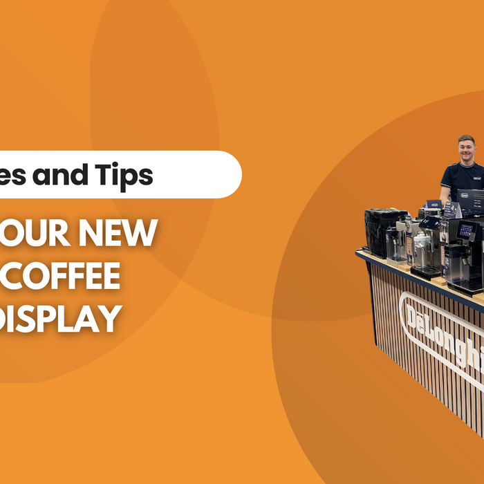 Discover our new DeLonghi Coffee Machine Display