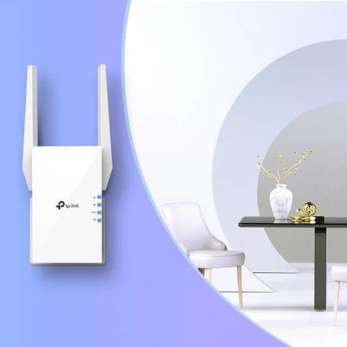 TP-Link AX1500 Dual-Band Wifi-6 Range Extender - White | RE505X