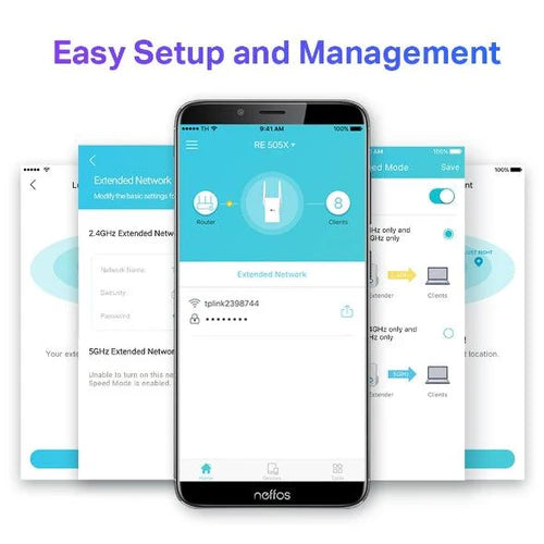 TP-Link AX1500 Dual-Band Wifi-6 Range Extender - White | RE505X