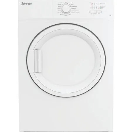 Indesit Dryer 8Kg Vented Timer Dry - White | CYDA81WWGLUK