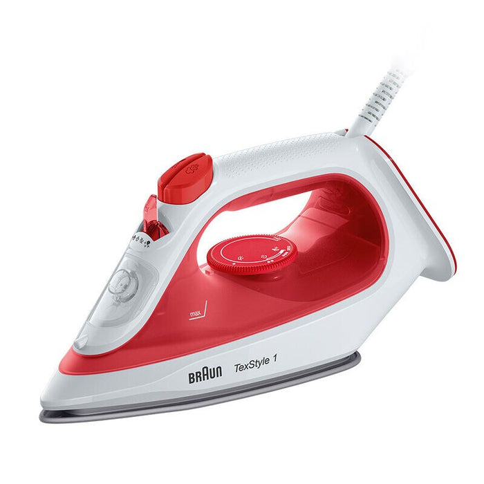 Braun TexStyle 1 Steam Iron SI 1019 - Red/white | SI1019RD