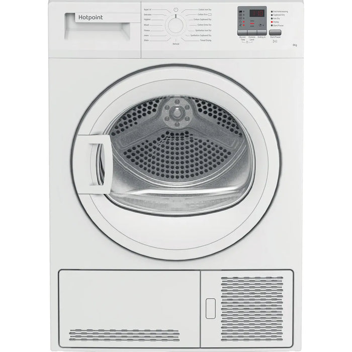 HOTPOINT Freestanding 8kg Condenser Tumble Dryer - White | CHDC82WWGDUK