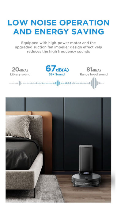Midea S8+ Robot Vacuum - Robovac - 5200mAh 150min || S8+