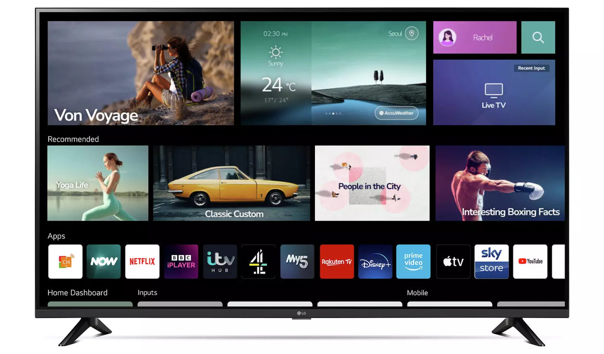 LG LQ60 43" Full HD Smart LED TV | 43LQ60006LA.AEK