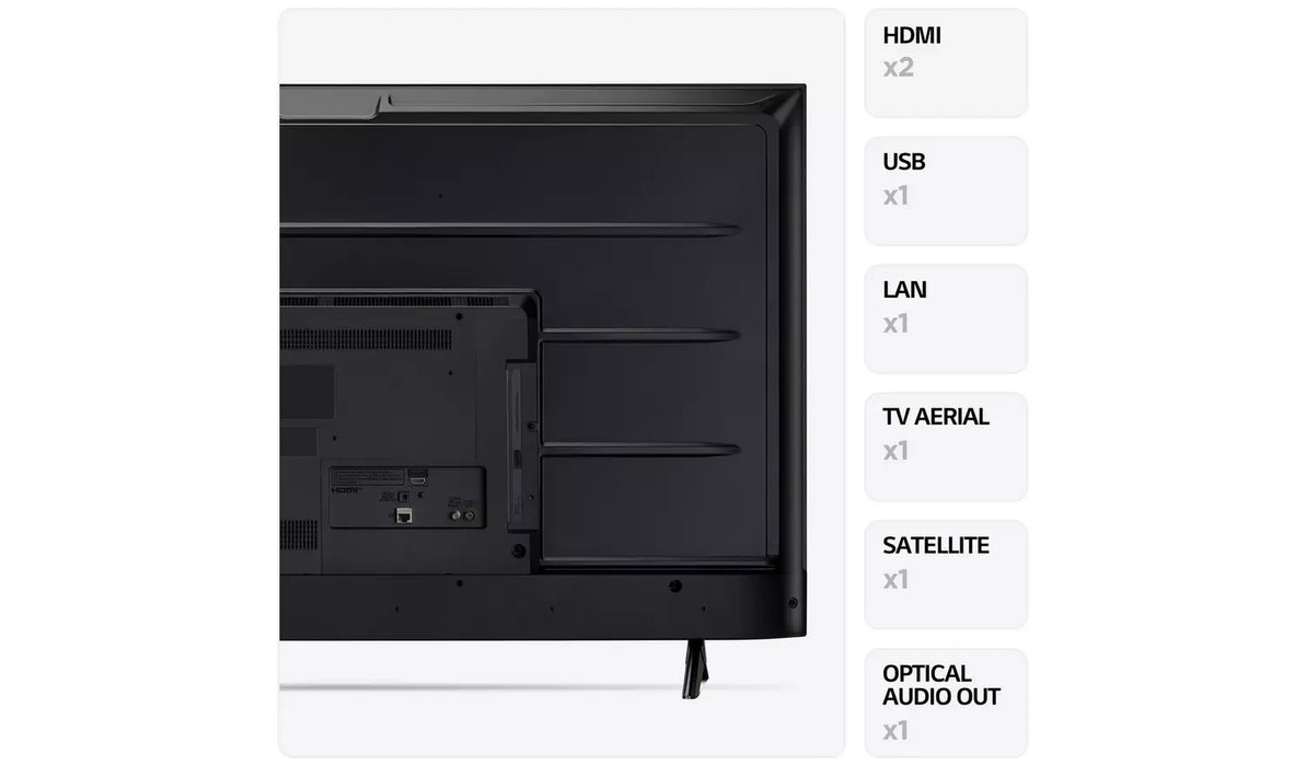 LG LQ60 43" Full HD Smart LED TV | 43LQ60006LA.AEK