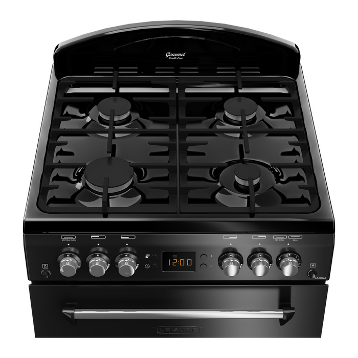 LEISURE 60CM Classic Black All Gas - Nat Gas Cooker || CLA60GAK