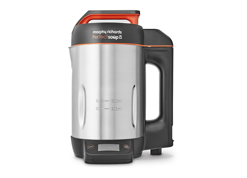 Morphy Richards Perfect Soup Maker 1.6L Integrated Digit - Stainless Steel | 501025