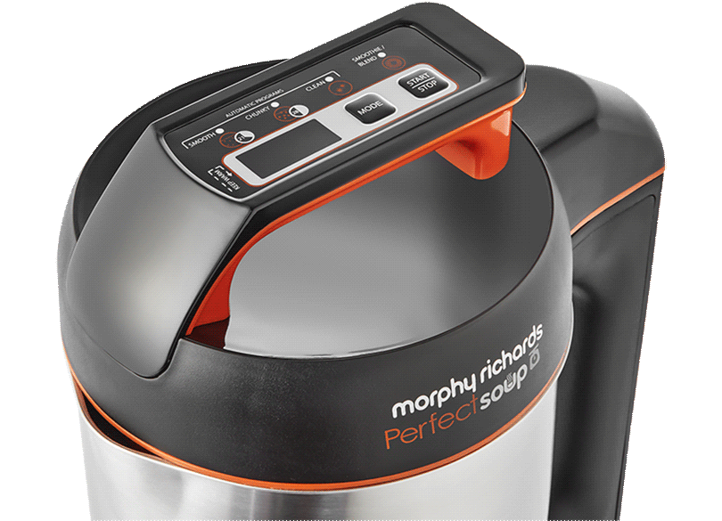 Morphy Richards Perfect Soup Maker 1.6L Integrated Digit - Stainless Steel | 501025