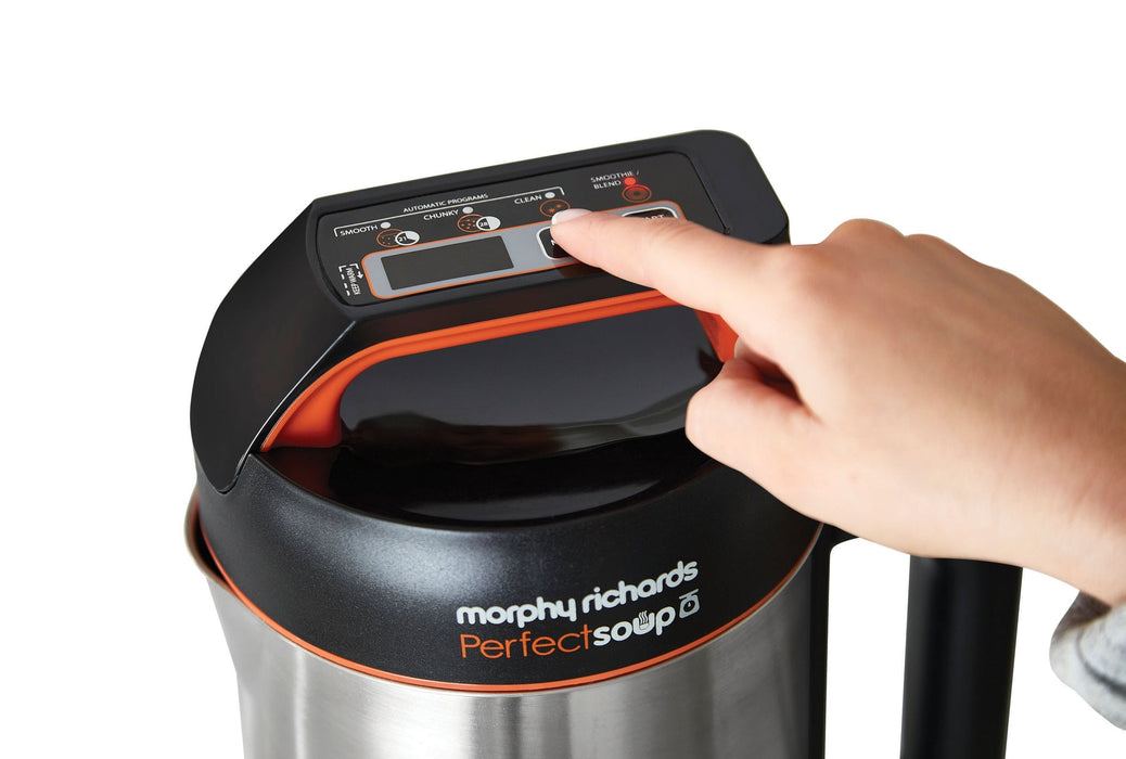 Morphy Richards Perfect Soup Maker 1.6L Integrated Digit - Stainless Steel | 501025
