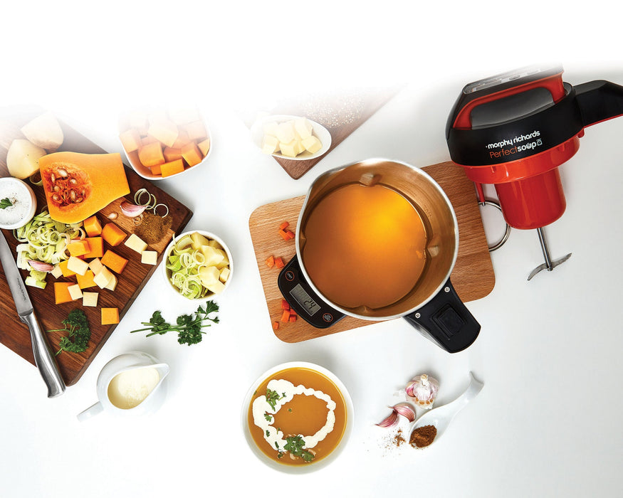 Morphy Richards Perfect Soup Maker 1.6L Integrated Digit - Stainless Steel | 501025