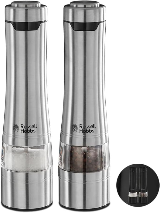 Russell Hobbs Salt & Pepper Grinders - Stainless Steel | 23460-56