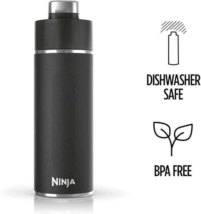 NINJA Thirsti 700 ml Travel Bottle – Black | DW2401EUUKBK