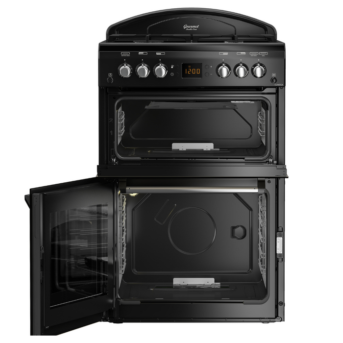 LEISURE 60CM Classic Black All Gas - Nat Gas Cooker || CLA60GAK