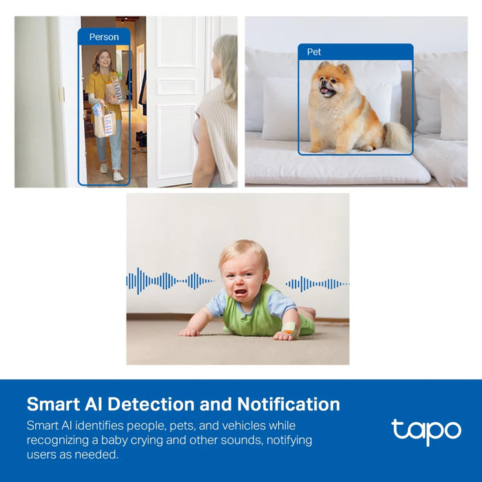 TAPO AI Home Security Wi-Fi Camera | TAPO C125