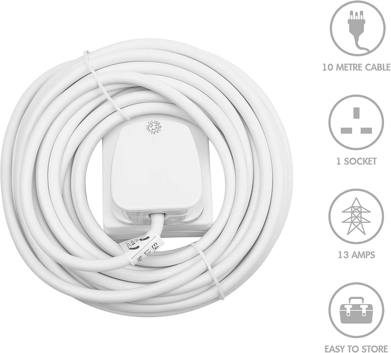 BENROSS 1 Way 10M Extension Lead - 13A | 45280