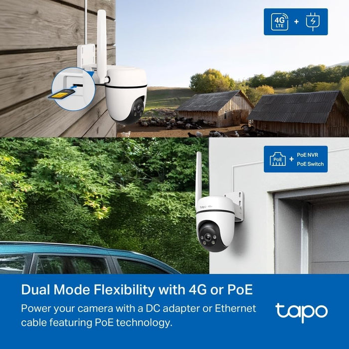 TAPO Outdoor Pan/Tilt 4G LTE Camera || TAPO C501GW