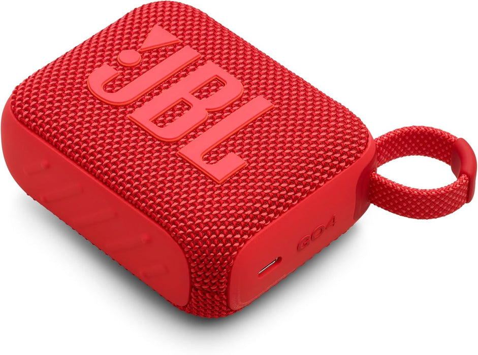 JBL Go 4 Bluetooth Speaker Red | JBLGO4RED