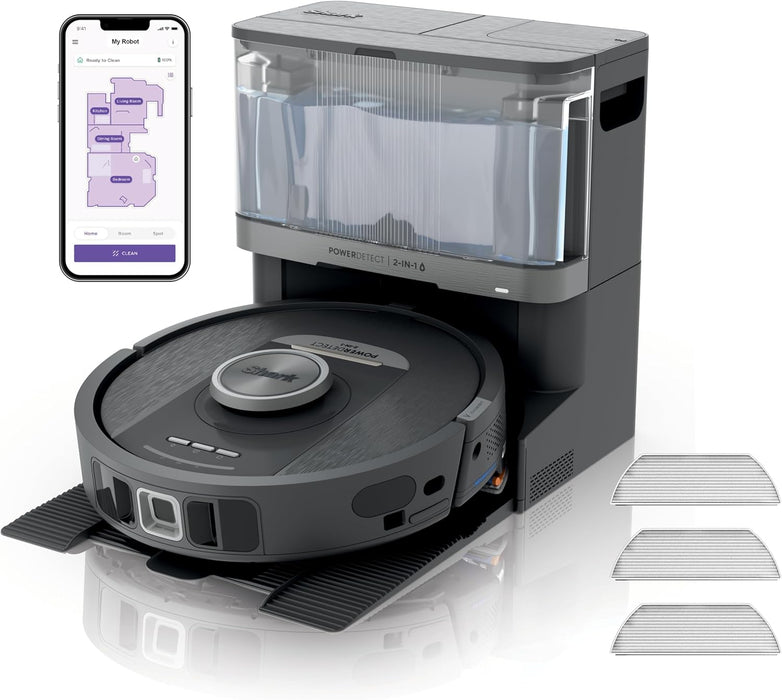 SHARK PowerDetect NeverTouch 2-in-1 Robot Vacuum || RV2800YEUK
