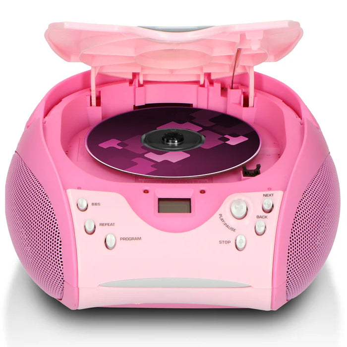 LENCO Portable CD/Radio - Pink | SCD-24 P