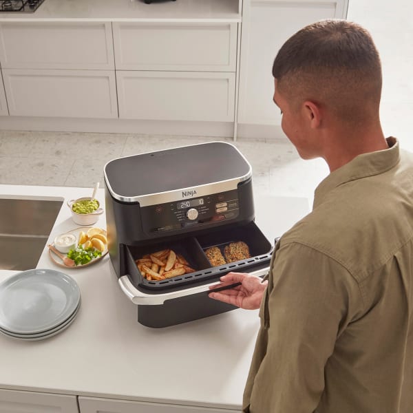Ninja Foodi FlexDrawer 10.4L Air Fryer - Black | AF500UK