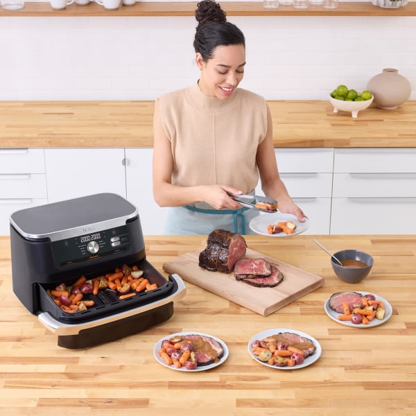 Ninja Foodi FlexDrawer 10.4L Air Fryer - Black | AF500UK