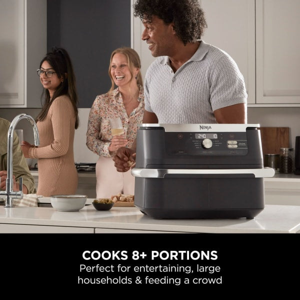 Ninja Foodi FlexDrawer 10.4L Air Fryer - Black | AF500UK