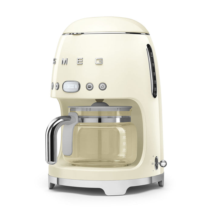 SMEG 50's Style Drip Filter Coffee Machine - Cream | DCF02CRUK