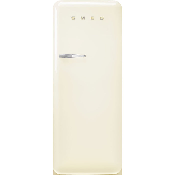 Smeg 60cm Retro Style Fridge With Icebox, Right Hand Hinged - Cream | SMG FAB28RCR5UK