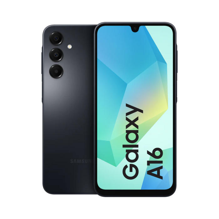 Samsung Galaxy A16 - 6.7", 4GB RAM, 128GB Memory, 4G - Black || SM-A165FZKBEUB