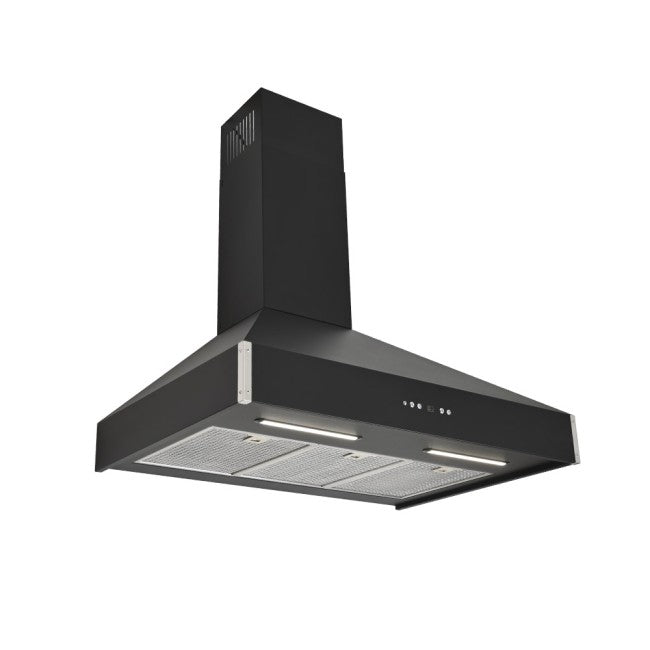 Luxair 80cm Master Range Premium Extractor - Black || WEBLA-80-BLK-MASTER-RANGE