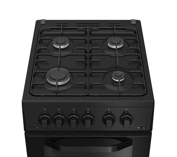 Hotpoint 50cm Freestanding Gas Double Cooker | HTG5GCB