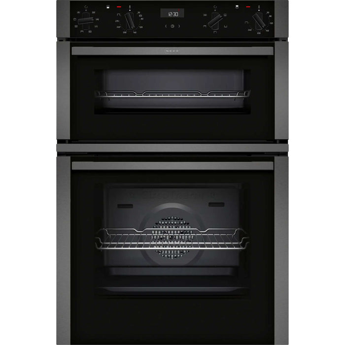 NEFF N 50 CircoTherm Built-In Double Oven - Graphite | U1ACE2AG3B