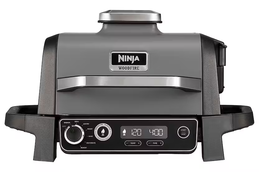 NINJA Woodfire Electric BBQ Grill & Smoker | OG701UK