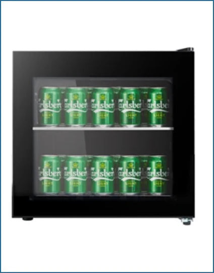 POWERPOINT Beverage Cooler - Black | P446MDBC-E