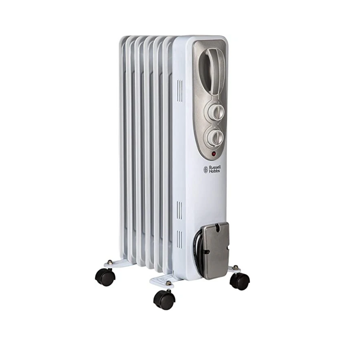 RUSSELL HOBBS 1.5KW Oil Filled Radiator White | RHOFR5001