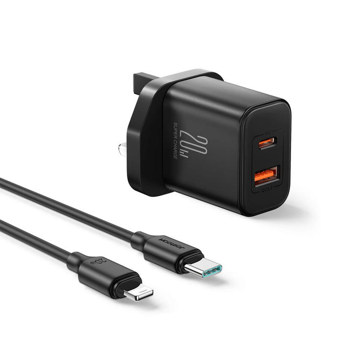 Joyroom Dual Port Fast Charger 20W C to Lightnig | HL-TCF05B/C