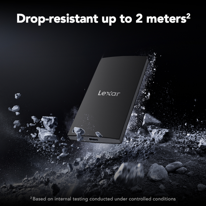 LEXAR SL300 Portable SSD | LSL300001T-RNBN