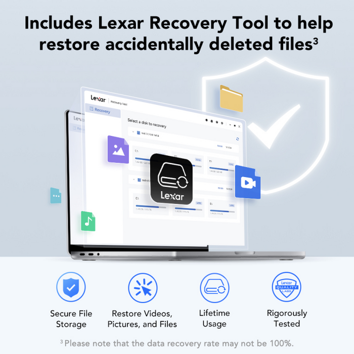 LEXAR SL300 Portable SSD | LSL300001T-RNBN