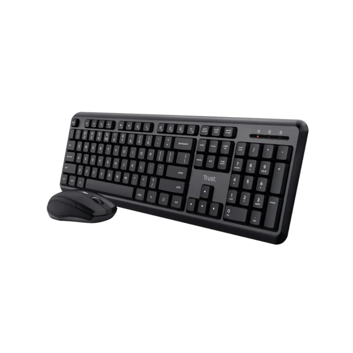 TRUST TKM-350 Silent Wireless Keyboard with Mouse | T24123