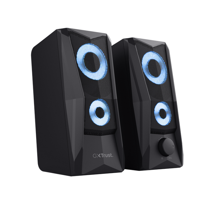 Trust GXT 606 Javv Compact Speaker Set 2.0 RGB Illuminated - Black | T25108
