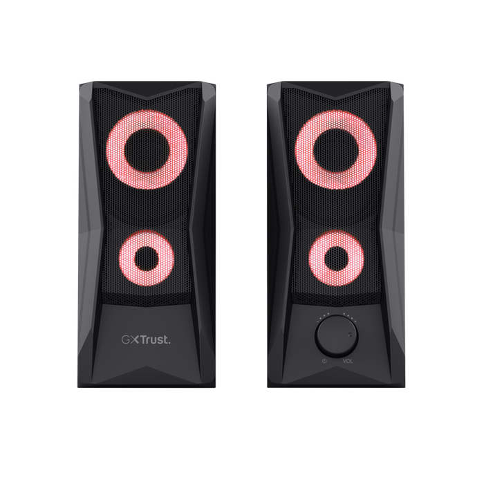 Trust GXT 606 Javv Compact Speaker Set 2.0 RGB Illuminated - Black | T25108