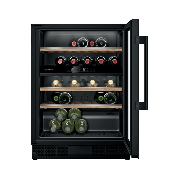 Bosch Series 6, Built-in wine cooler, 82 x 60 cm | BSH KUW21AHG0G