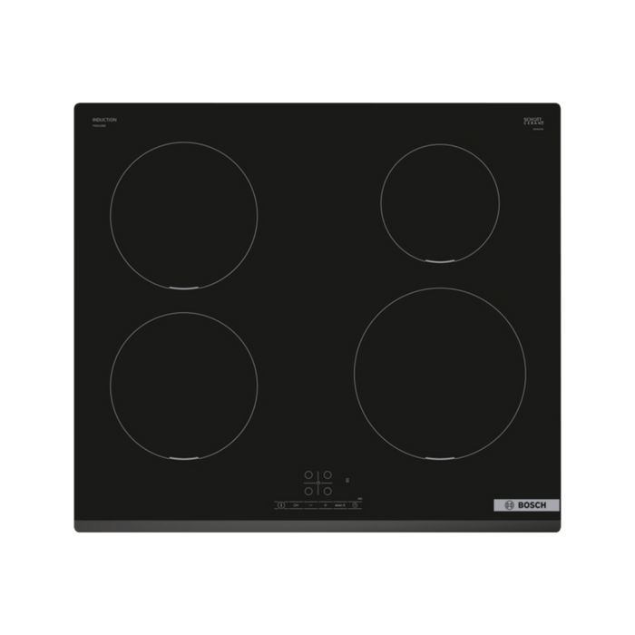 Bosch Series 4, Induction hob, 60 cm, - Black | BSH PIE631BB5E
