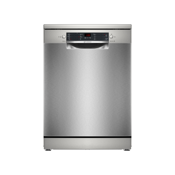 Bosch Series 2, free-standing dishwasher, 60 cm - Brushed steel anti-fingerprint | BSH SMS26AI08G