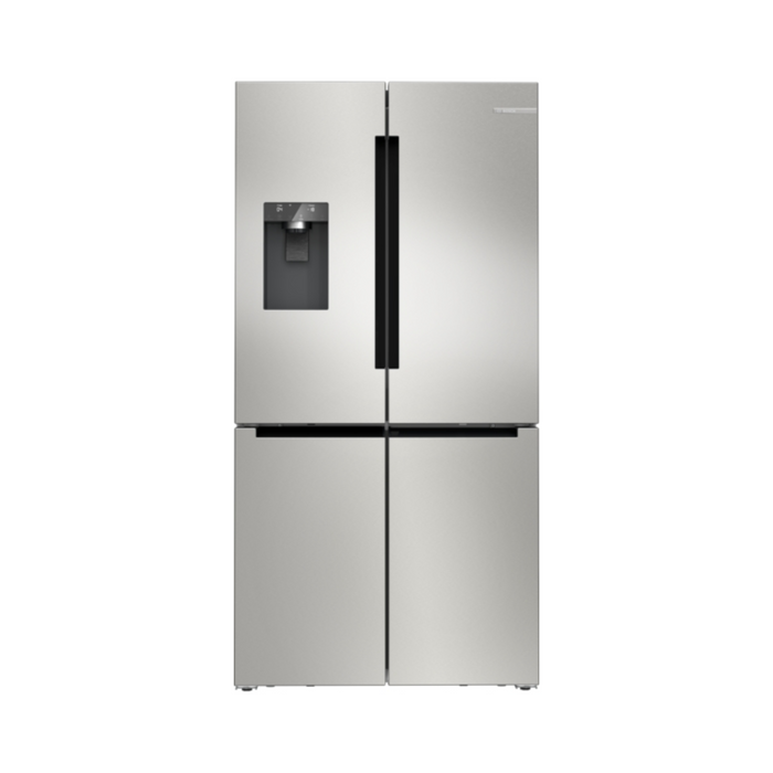 Bosch Series 6, French Door Bottom freezer, multi-door, 183 x 90.5 cm, Brushed steel anti-fingerprint | BSH KFD96APEA
