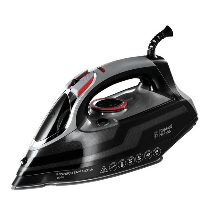 Russell Hobbs 3100W Power Steam Ultra Iron, Black | 20630