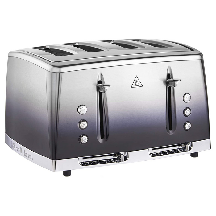 Russell Hobbs Midnight Blue Eclipse Polished Stainless Steel Ombre Four Slice Toaster | 25141
