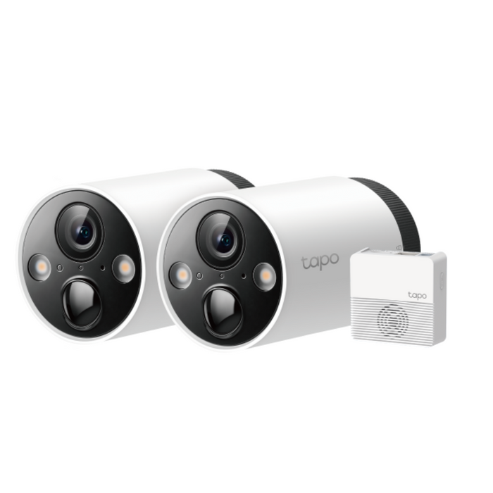 Tapo Smart Wire-Free Security Camera System 2 Cam || TAPOC420S2
