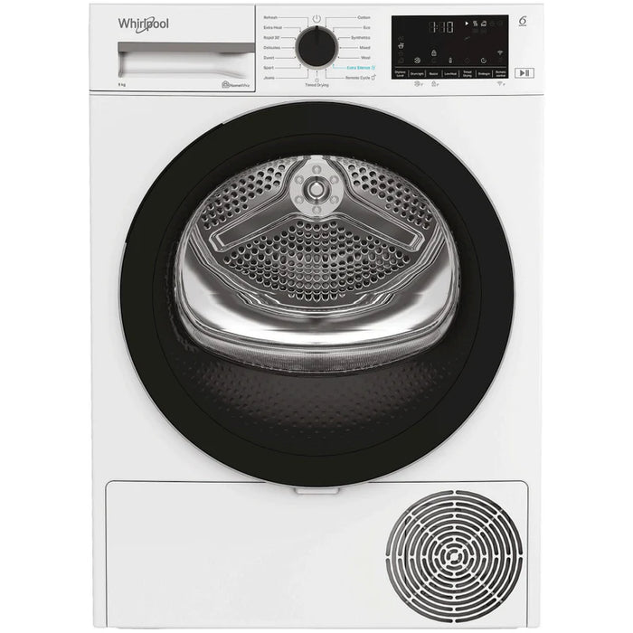 WHIRLPOOL 9KG Freestanding Heat Pump Tumble Dryer - White | WDH09D7WIRE